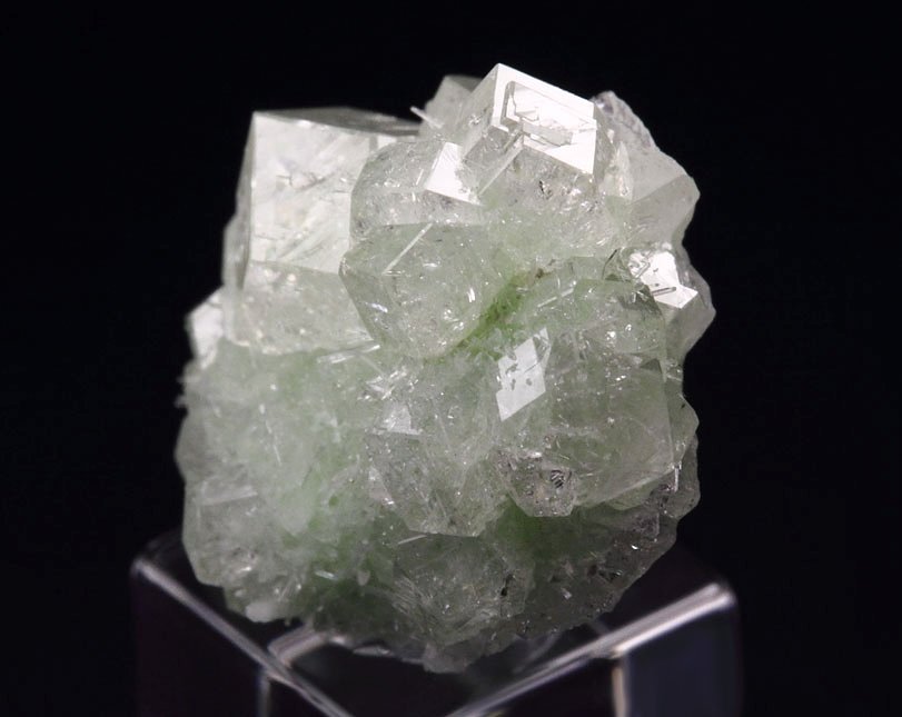 extremely rare - colorless gem GARNET var. GROSSULAR, DIOPSIDE