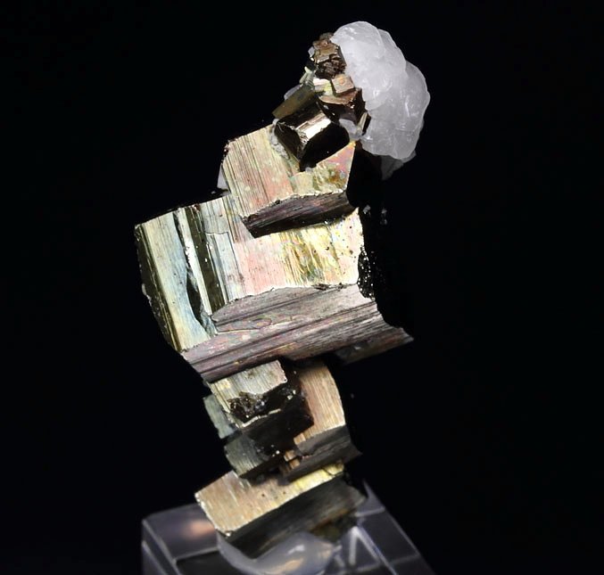 PYRITE, CALCITE - floater