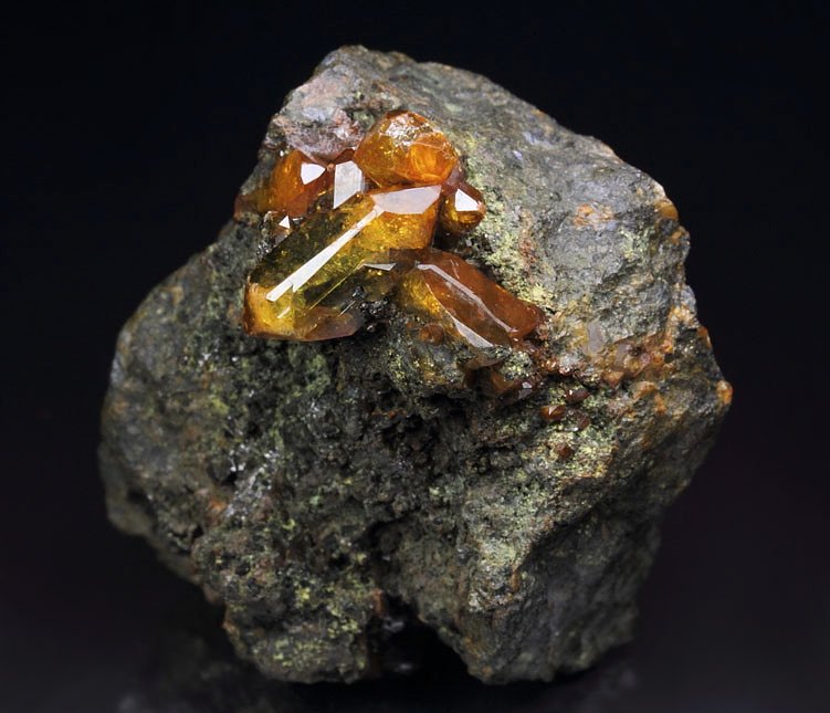 new find - gemmy ANGLESITE, GALENA