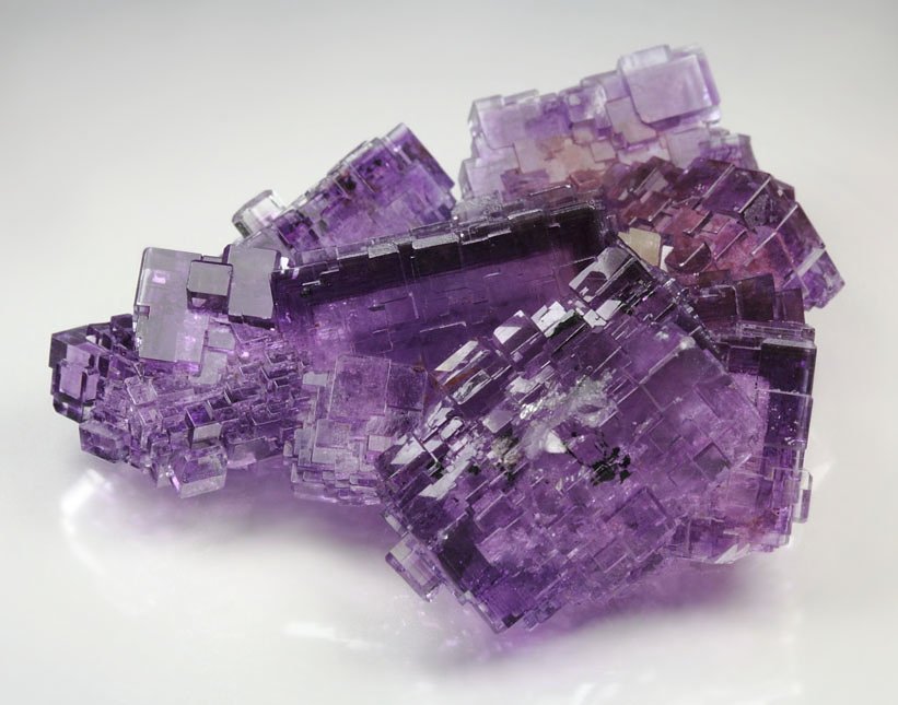 FLUORITE with PHANTOMS floater