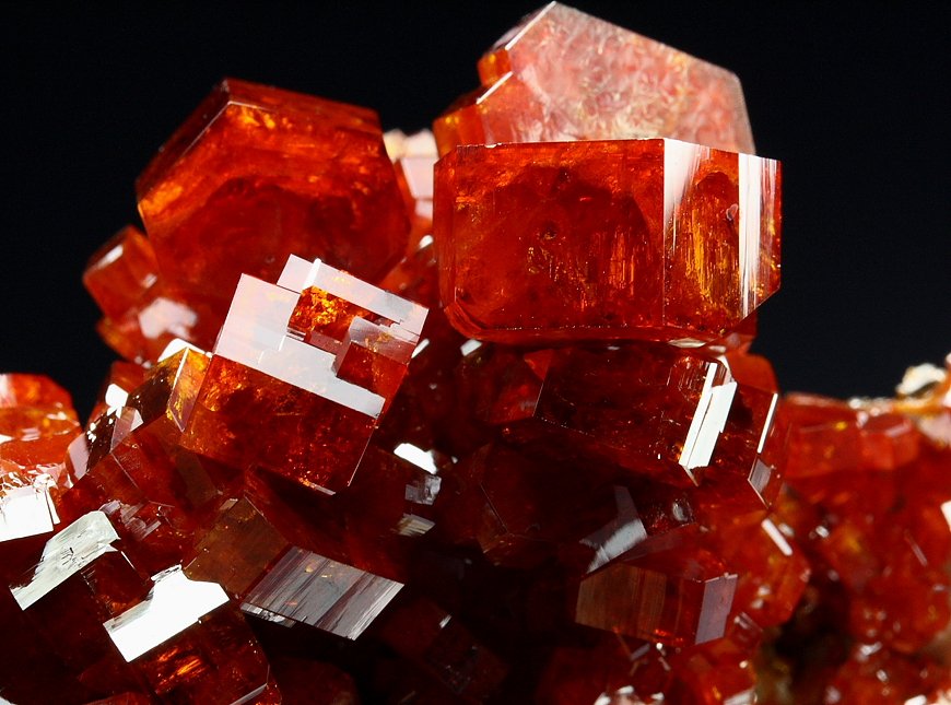 gem VANADINITE, BARYTE