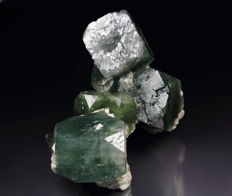 APOPHYLLITE with inclusions