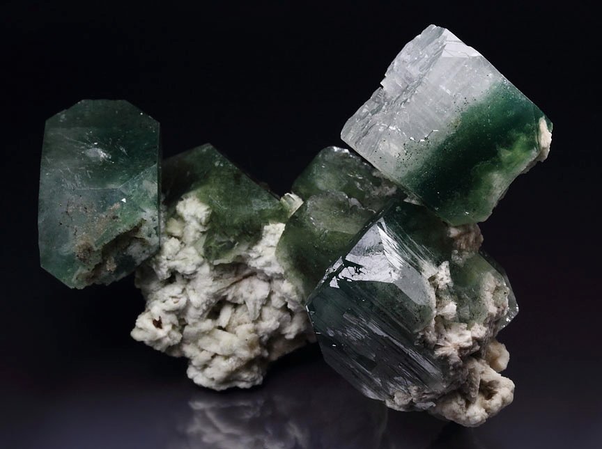 APOPHYLLITE with inclusions