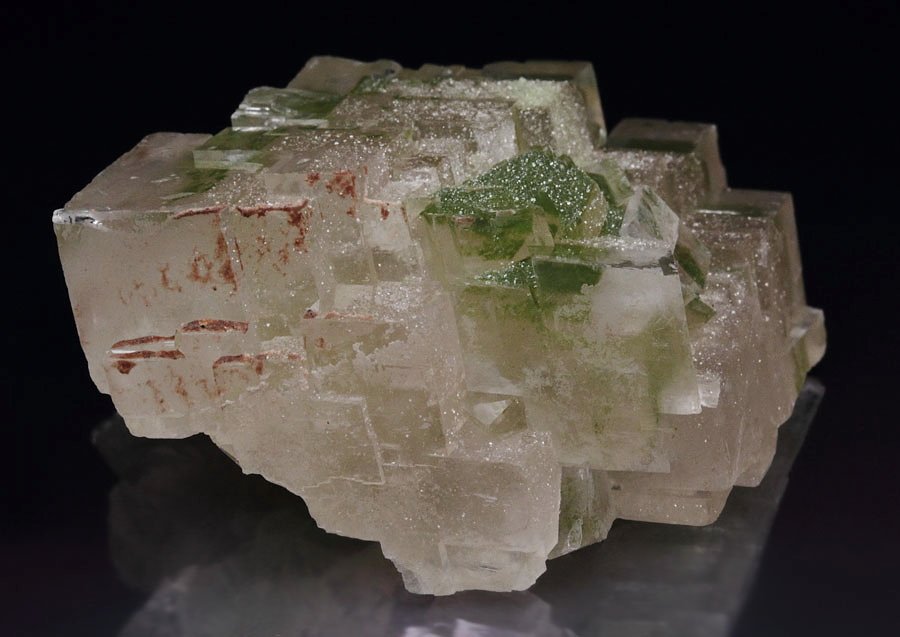 DUFTITE, CALCITE with DUFTITE inclusions