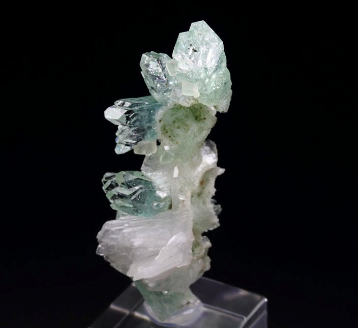 gem FLUORAPOPHYLLITE-(K), STILBITE