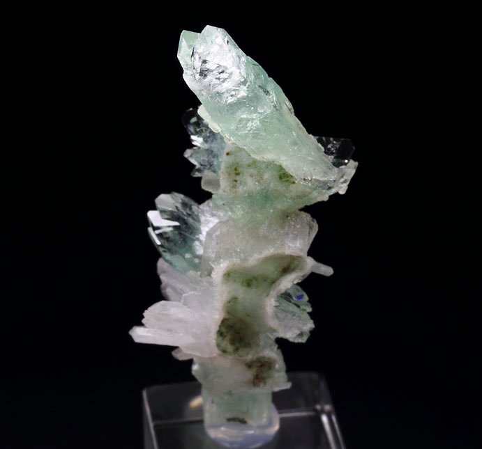 gem FLUORAPOPHYLLITE-(K), STILBITE