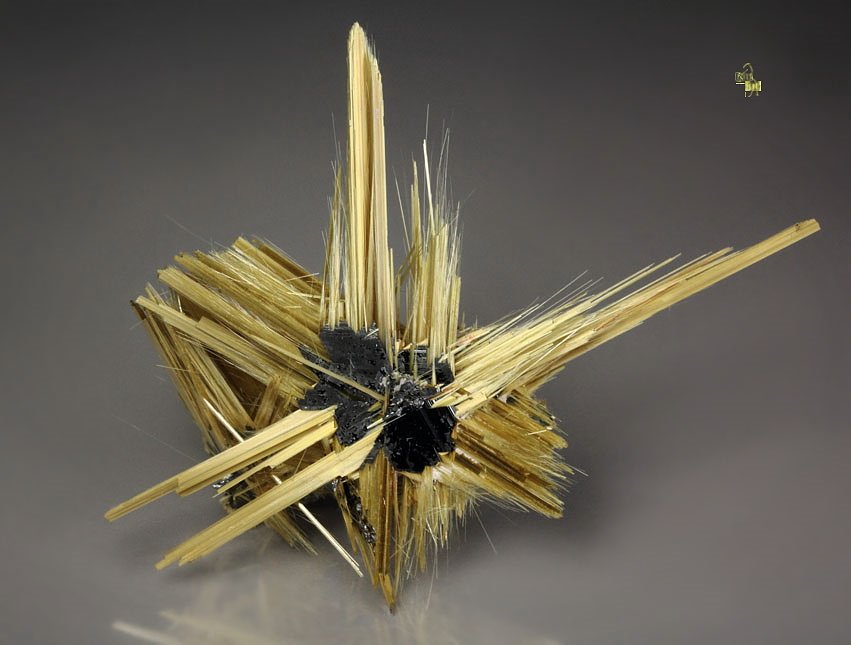 RUTILE, HEMATITE