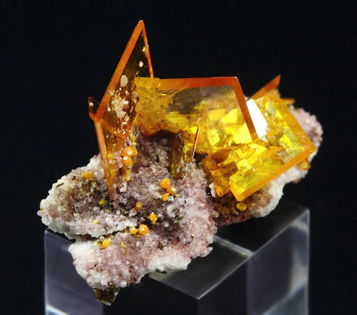 WULFENITE, MIMETITE