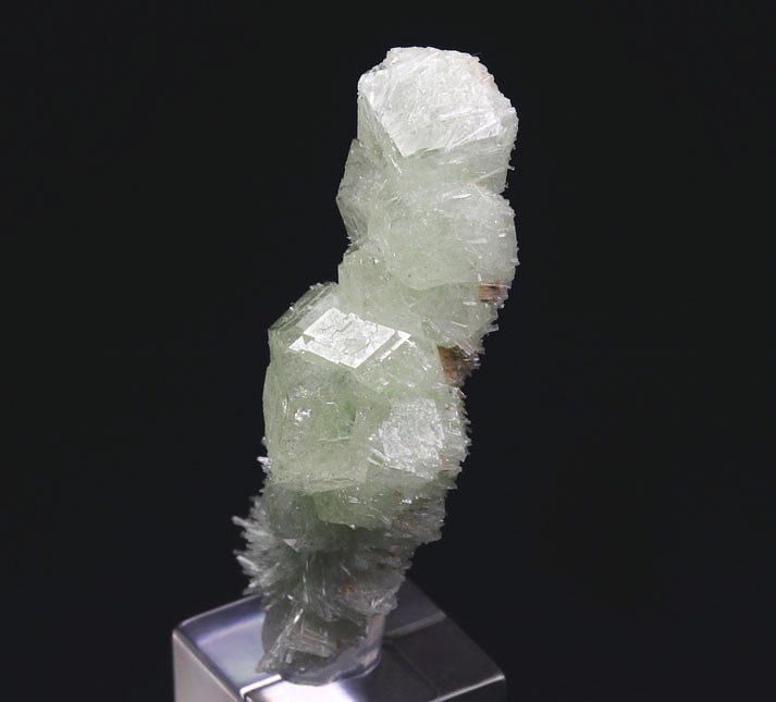 rare - colorless gem GARNET var. GROSSULAR, DIOPSIDE