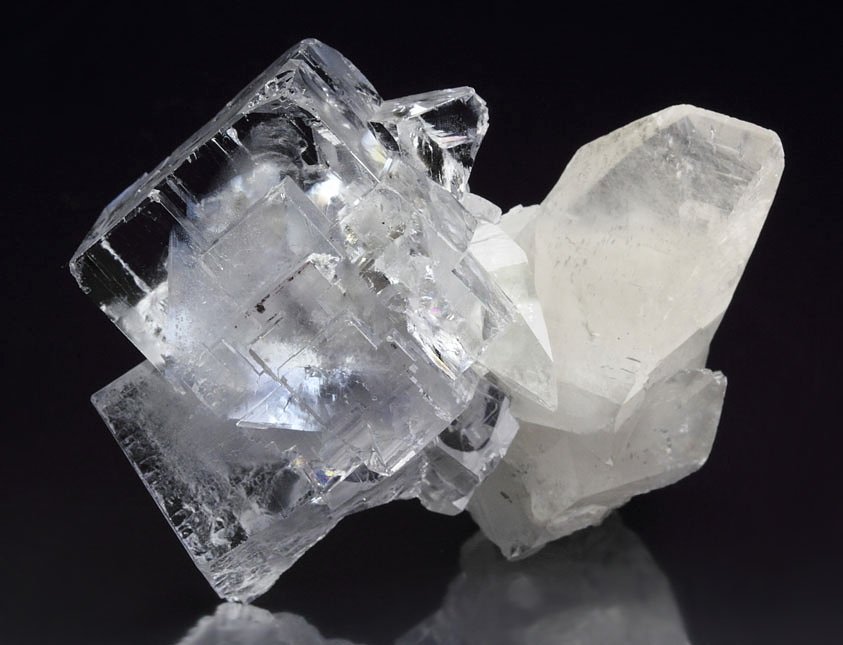 FLUORITE, CALCITE