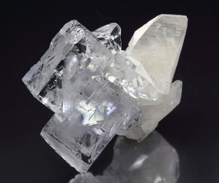 FLUORITE, CALCITE