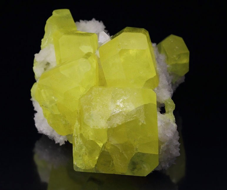 SULPHUR, ARAGONITE