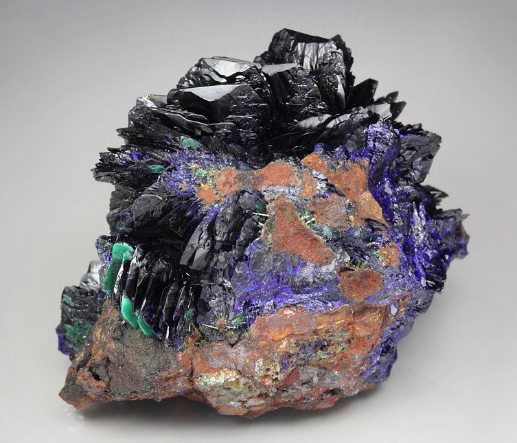 new find - AZURITE, MALACHITE