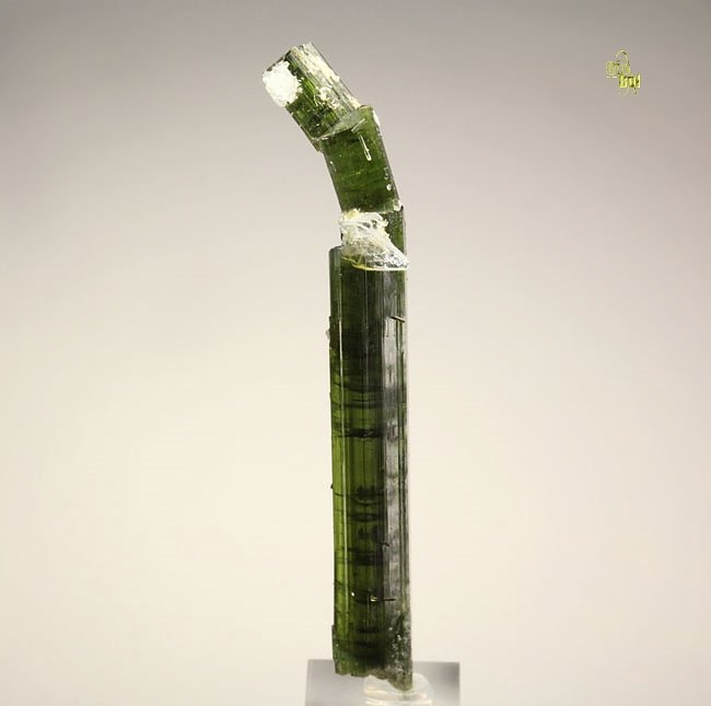 bended gem TOURMALINE var. ELBAITE