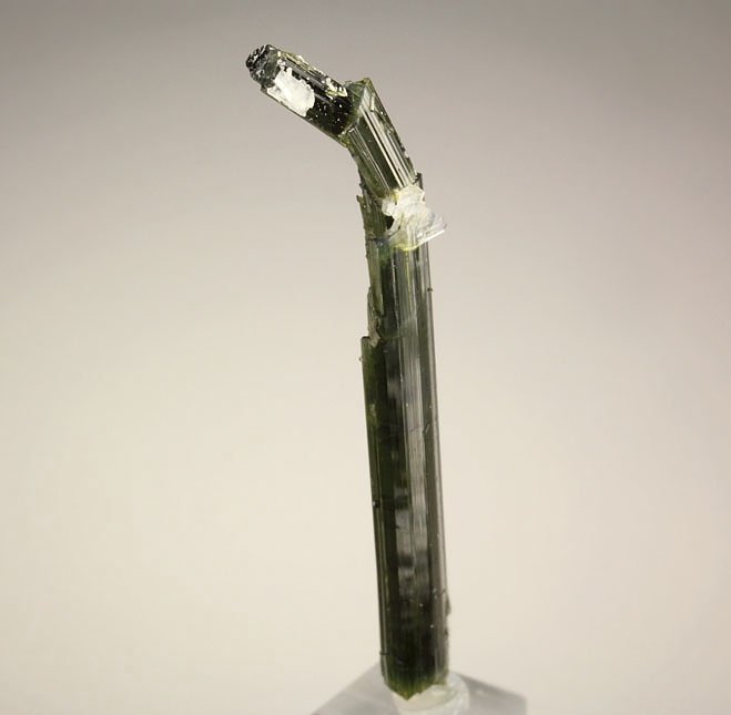 bended gem TOURMALINE var. ELBAITE