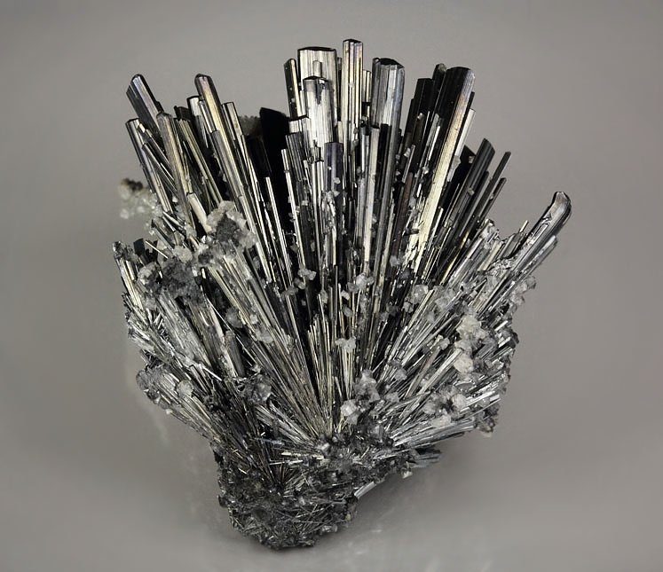 STIBNITE, SIDERITE