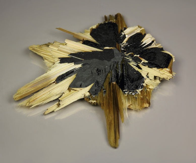 RUTILE, HEMATITE