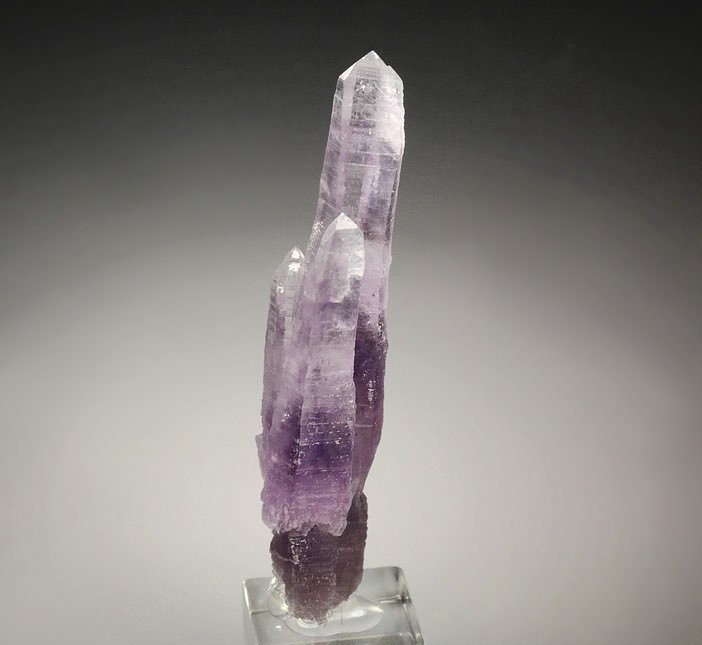 QUARTZ var. AMETHYST scepter 