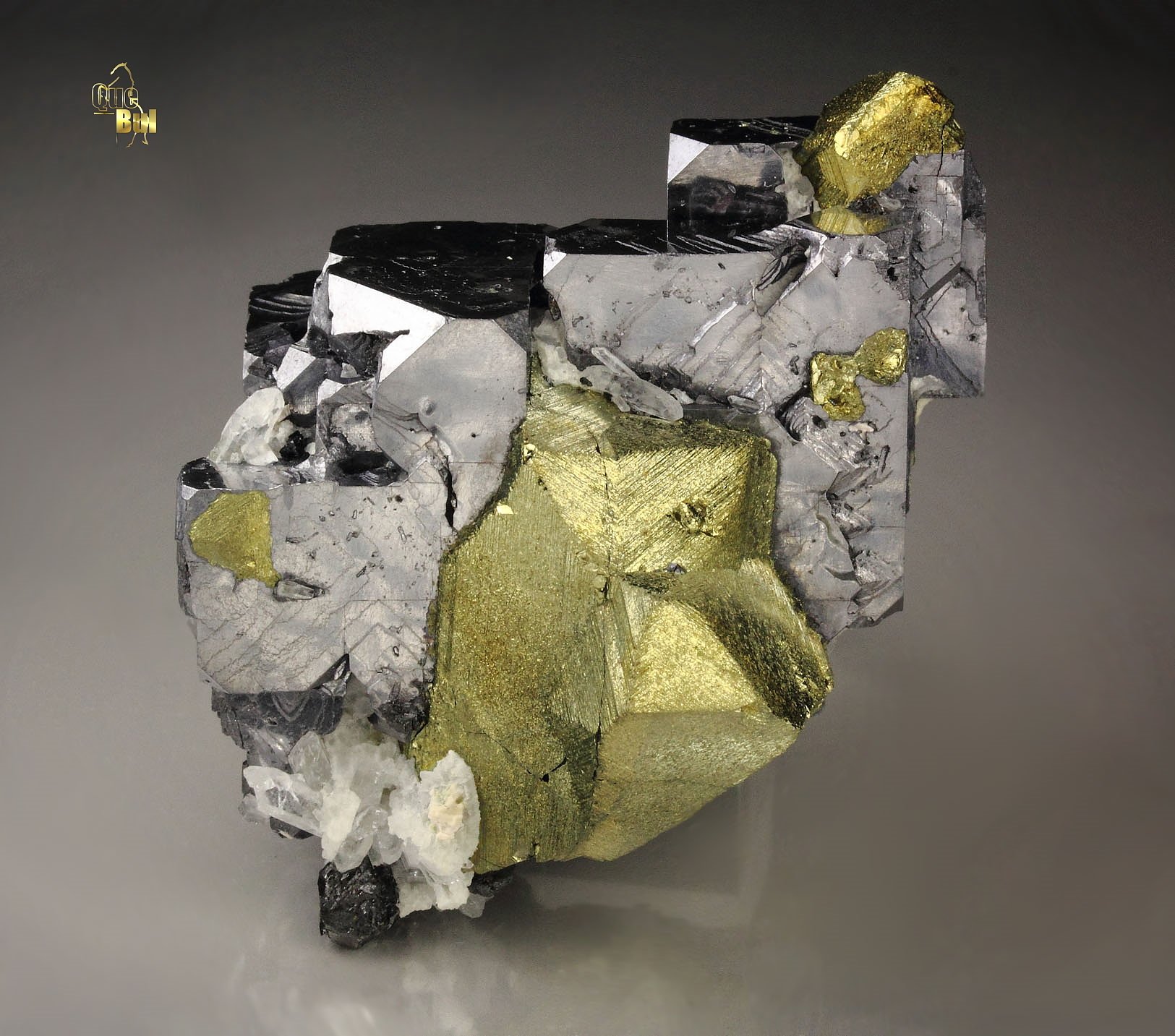 GALENA, CHALCOPYRITE, QUARTZ