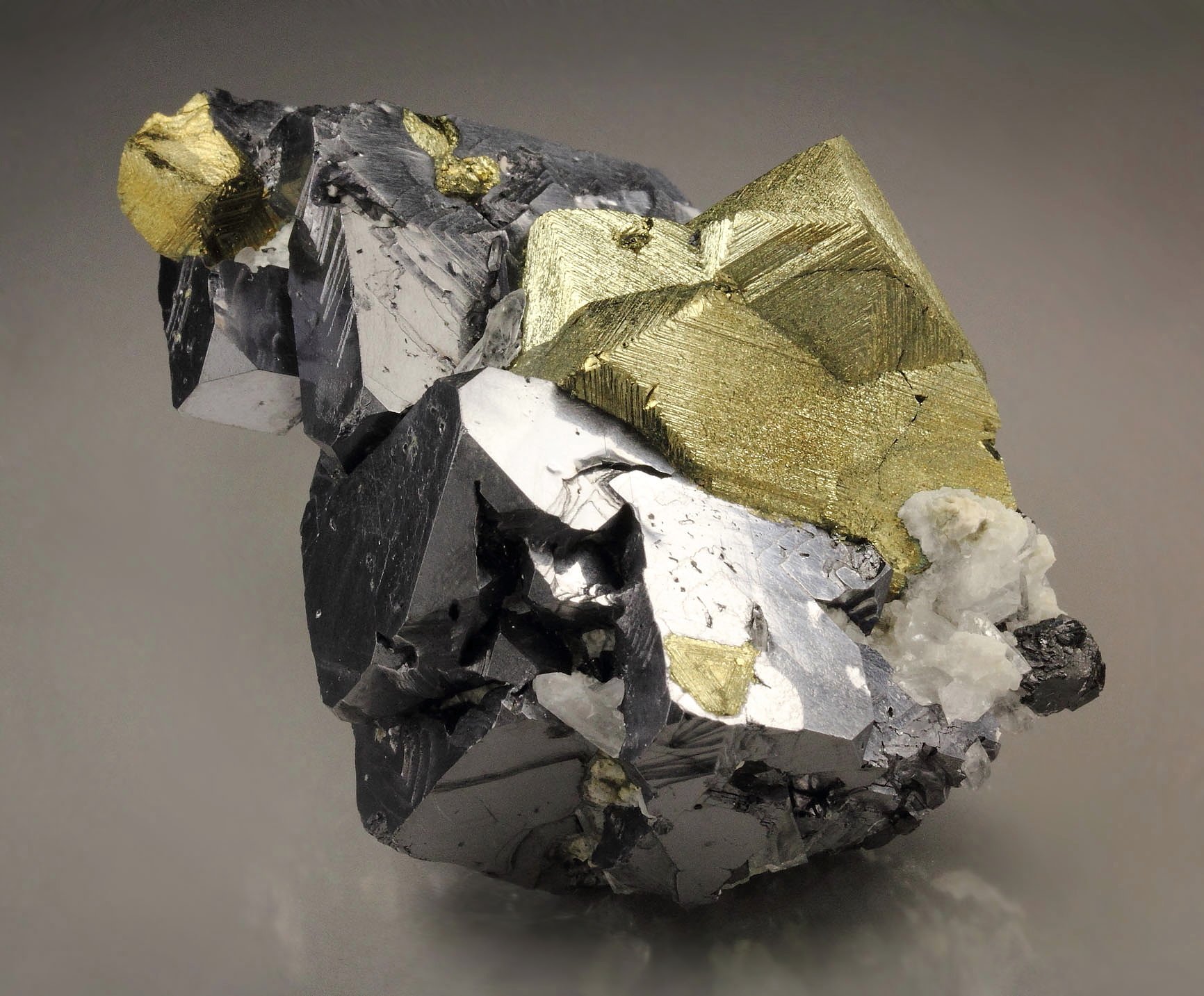 GALENA, CHALCOPYRITE, QUARTZ