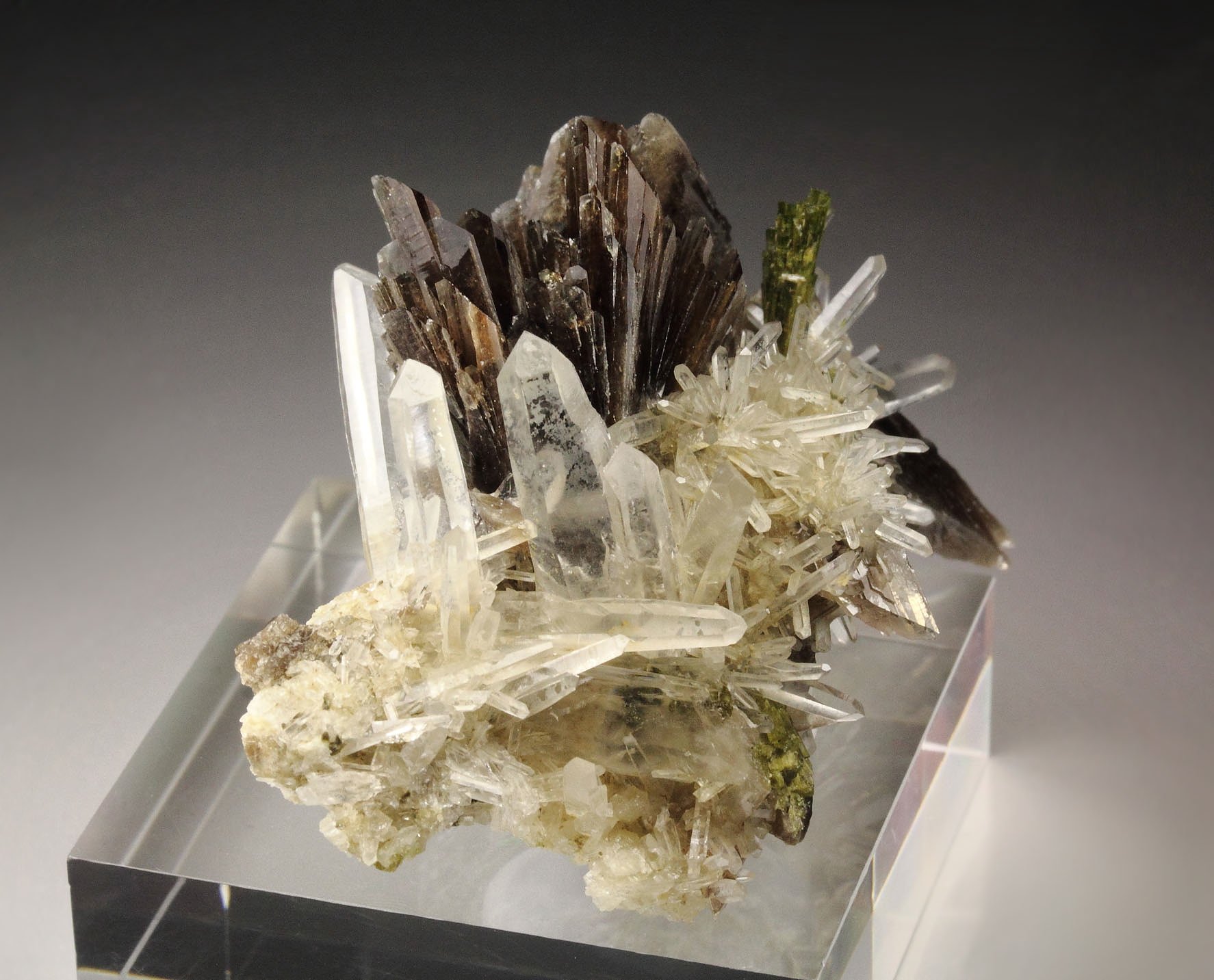 AXINITE-Fe, QUARTZ, EPIDOTE