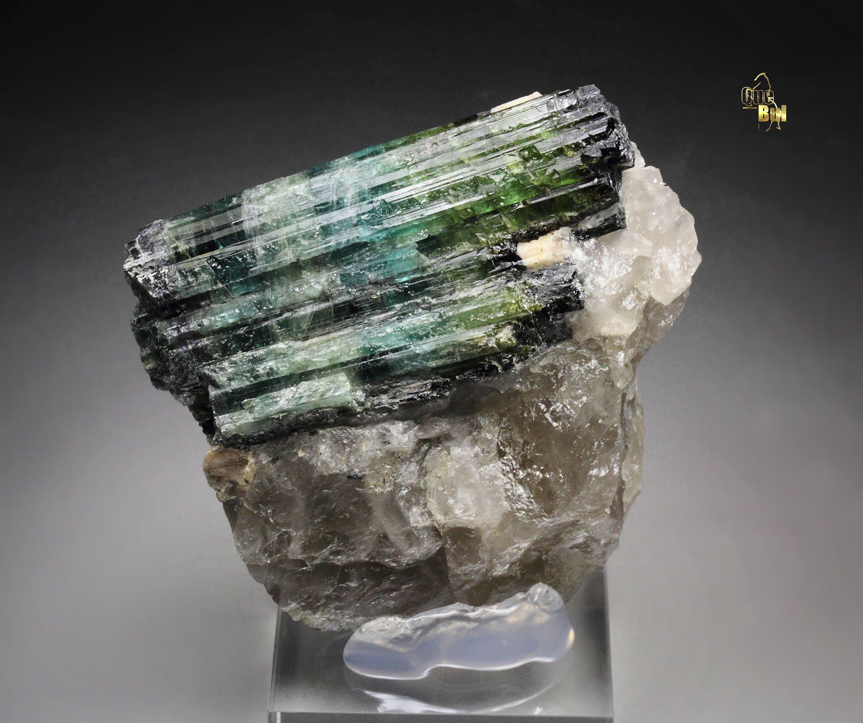 new find - gemmy TOURMALINE var. ELBAITE