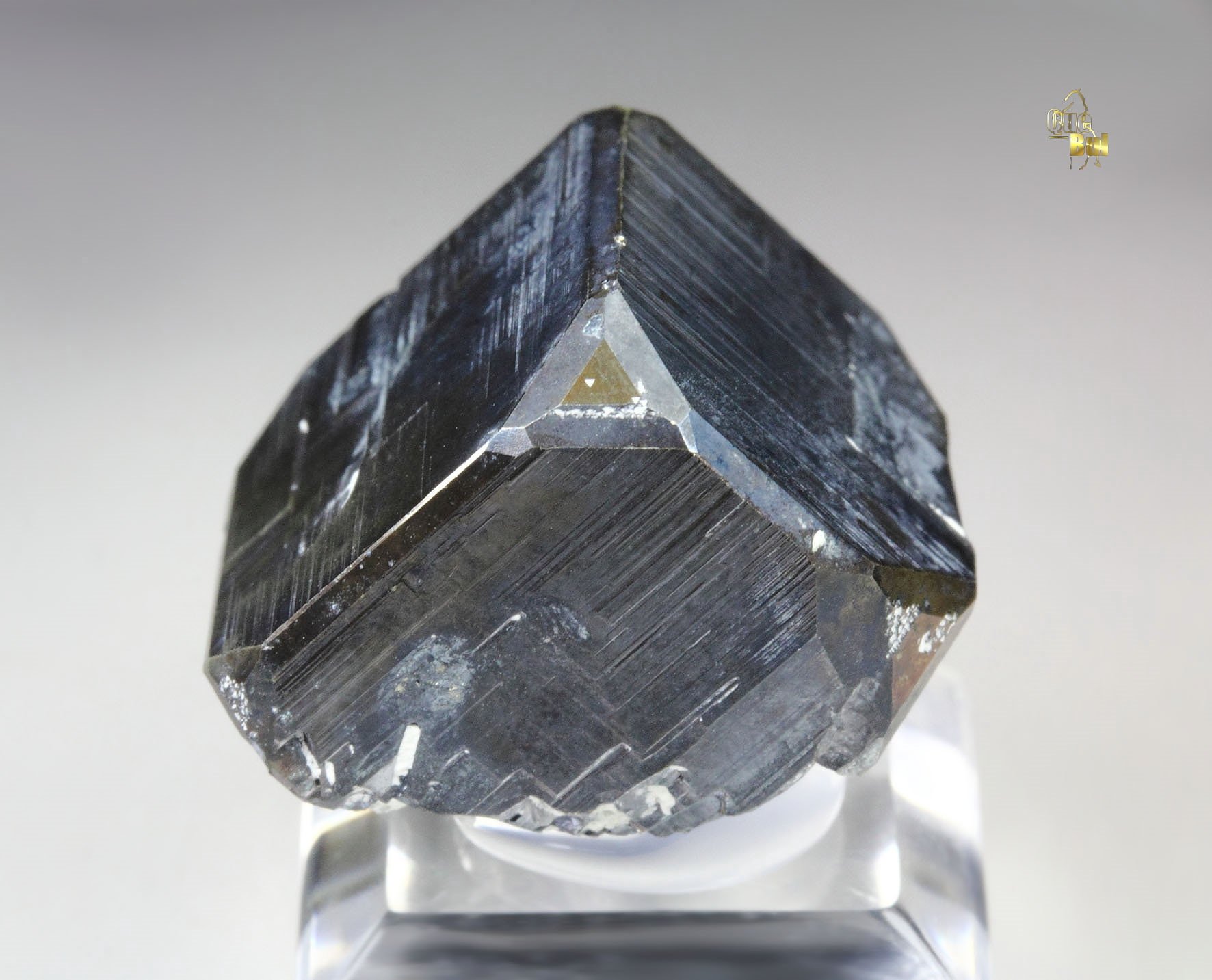 PYRITE with CHALCOCITE coating