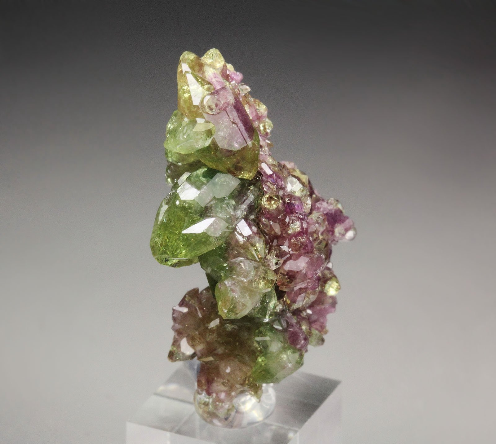 gemmy bi-terminated VESUVIANITE multicolor