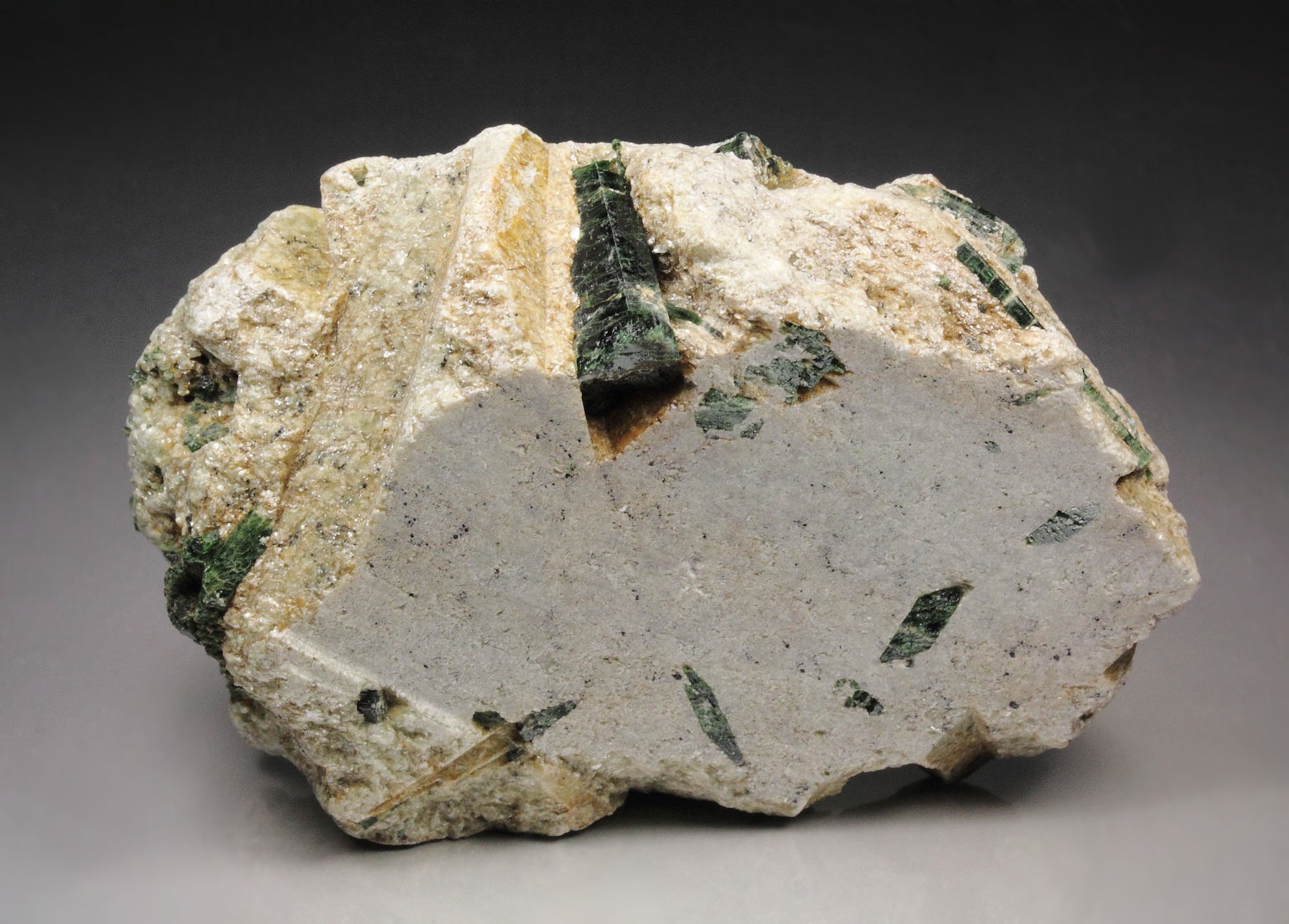 ACTINOLITE, TALC