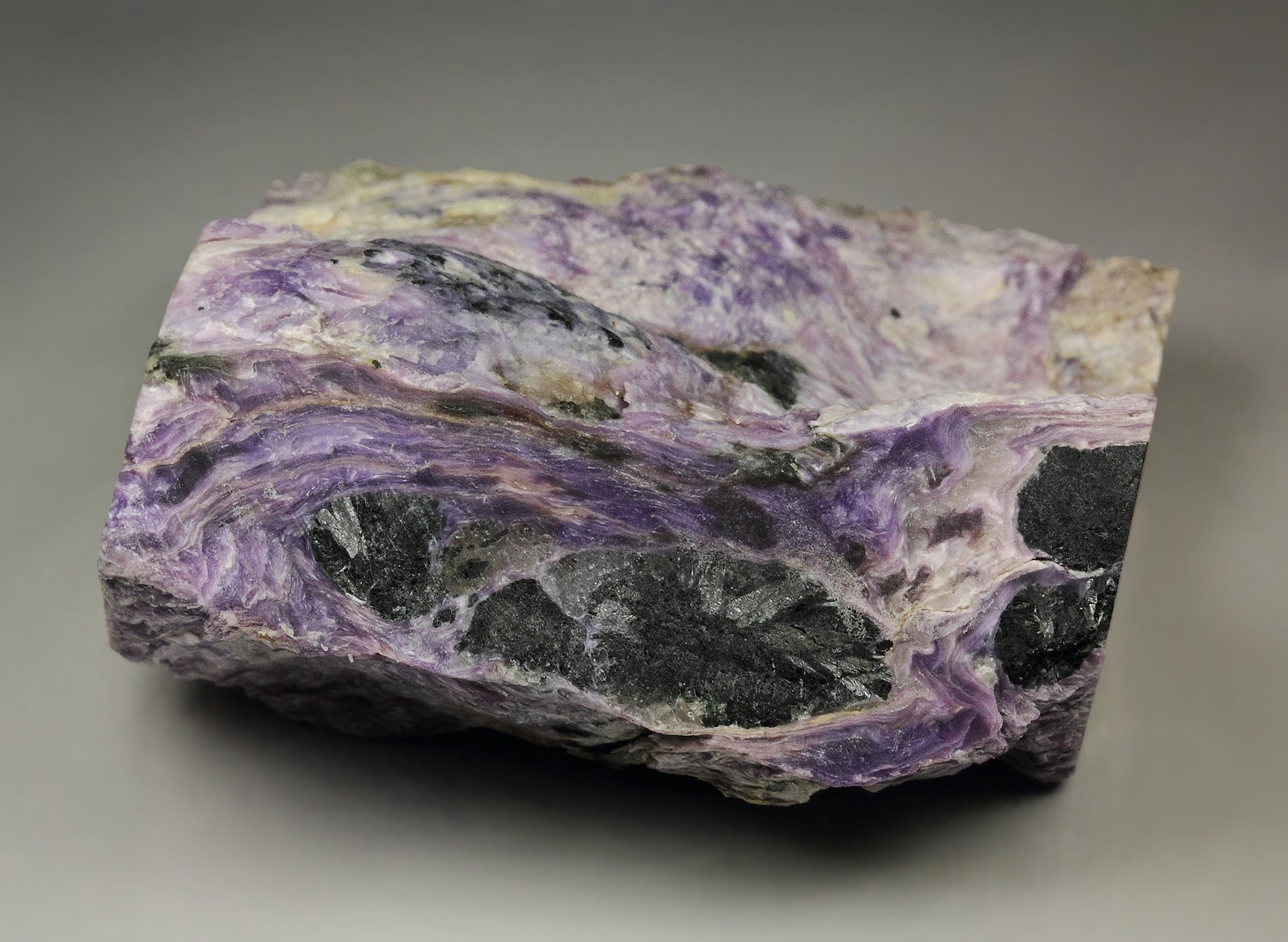 CHAROITE, AEGIRINE