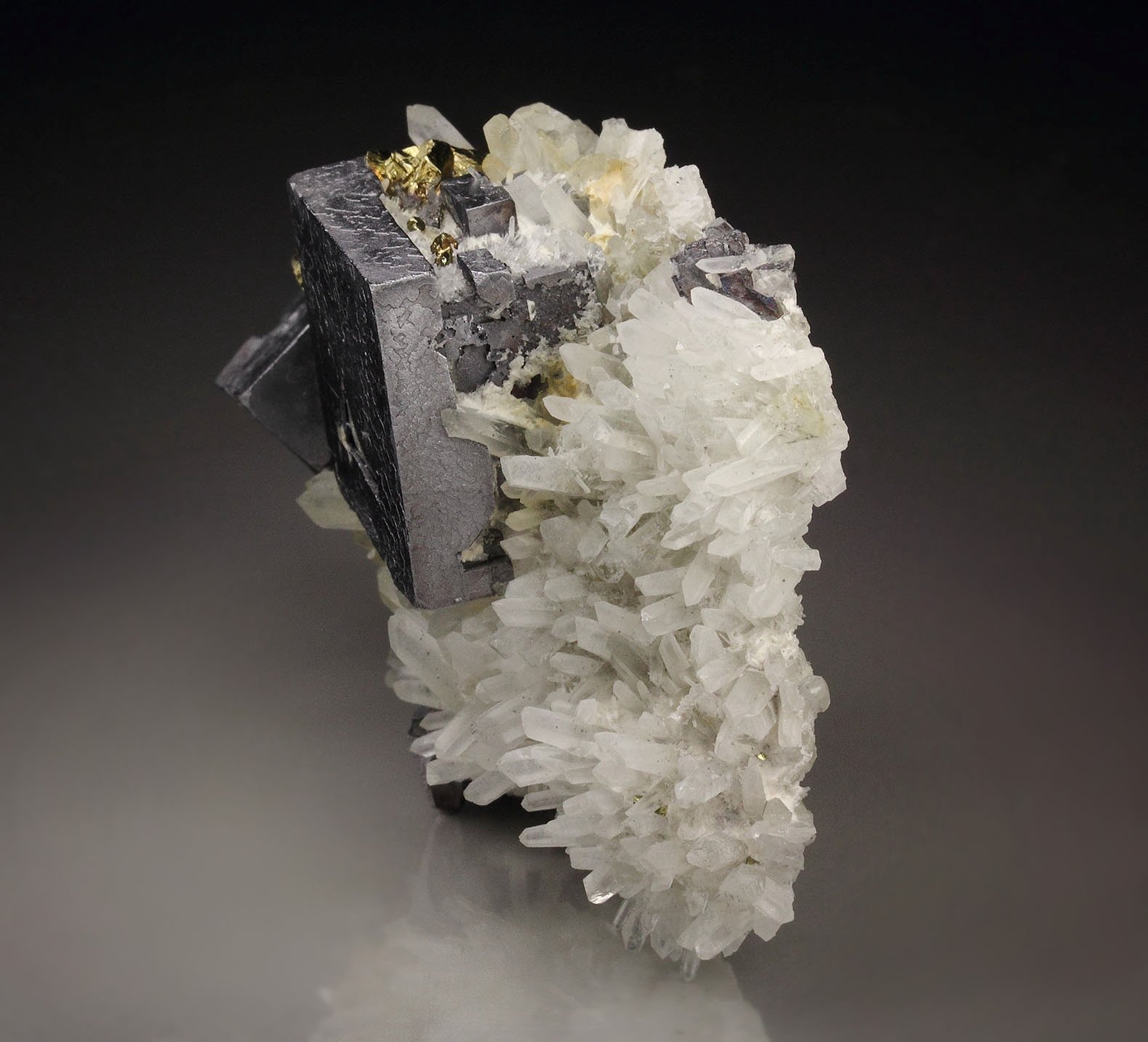 GALENA, CHALCOPYRITE, QUARTZ