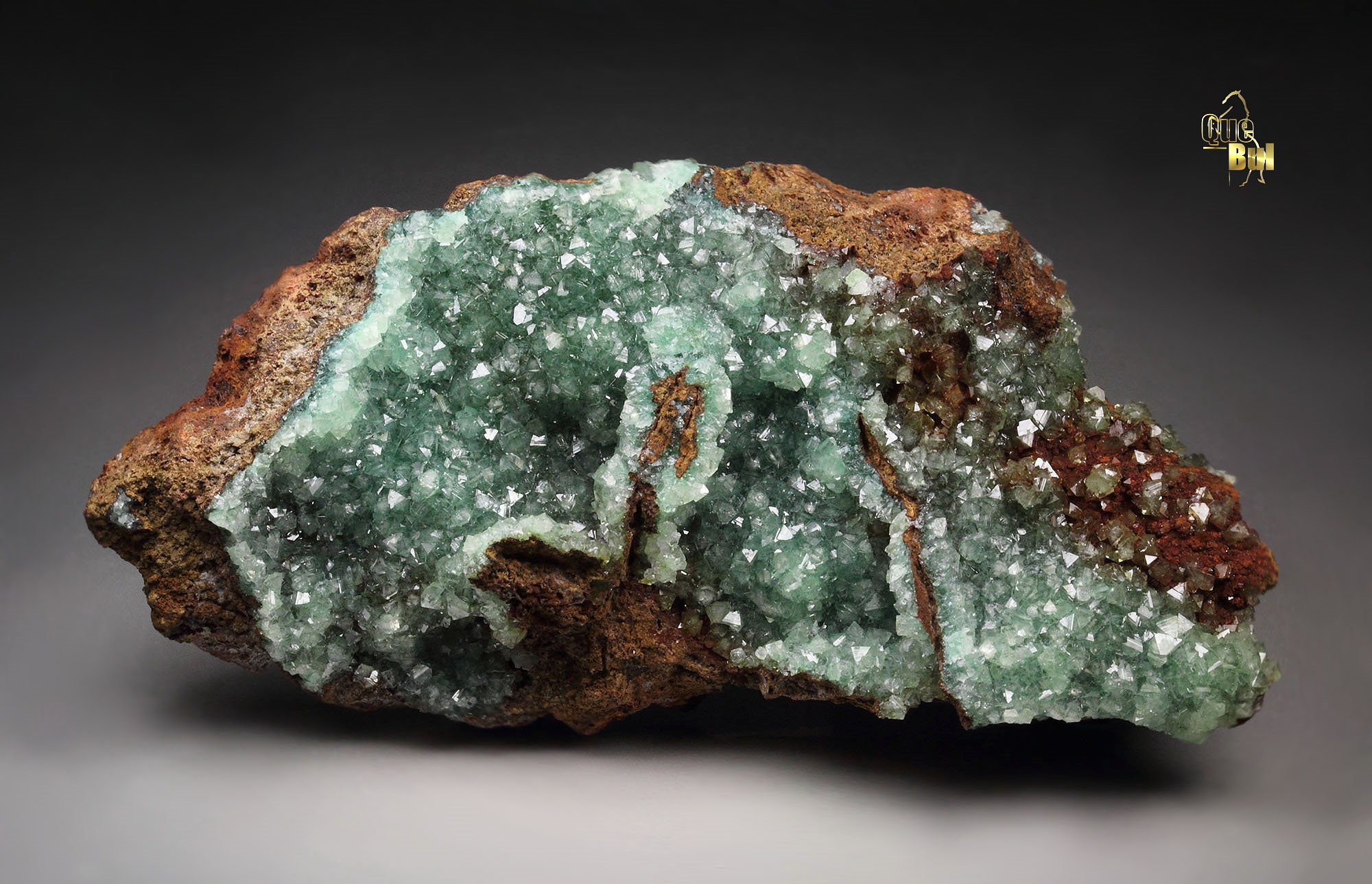 ADAMITE var. CUPRIAN ADAMITE