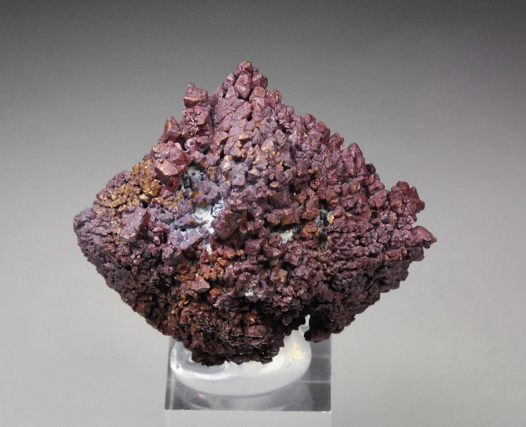 COPPER pseudomorph after CUPRITE