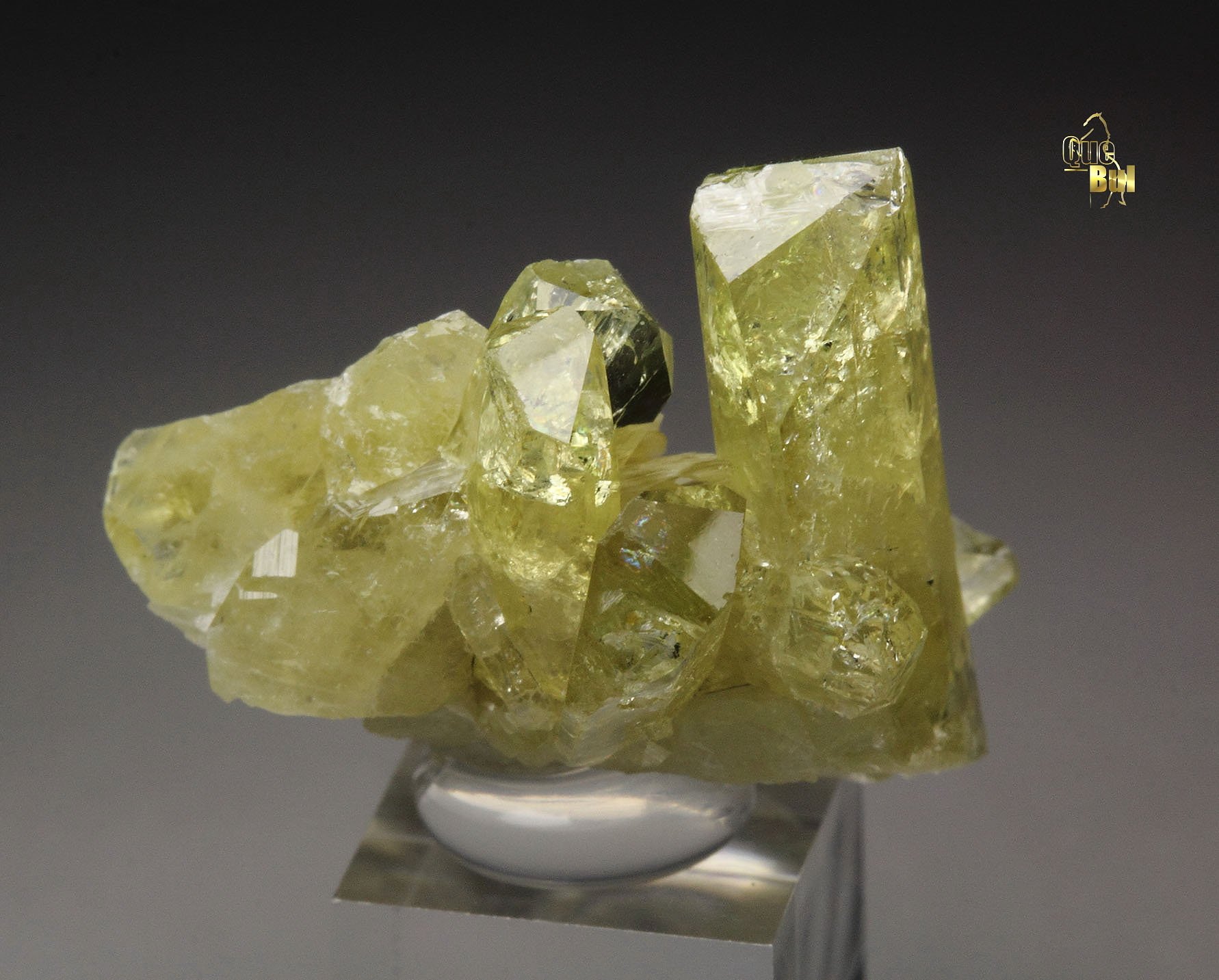 gem BRAZILIANITE, MUSCOVITE