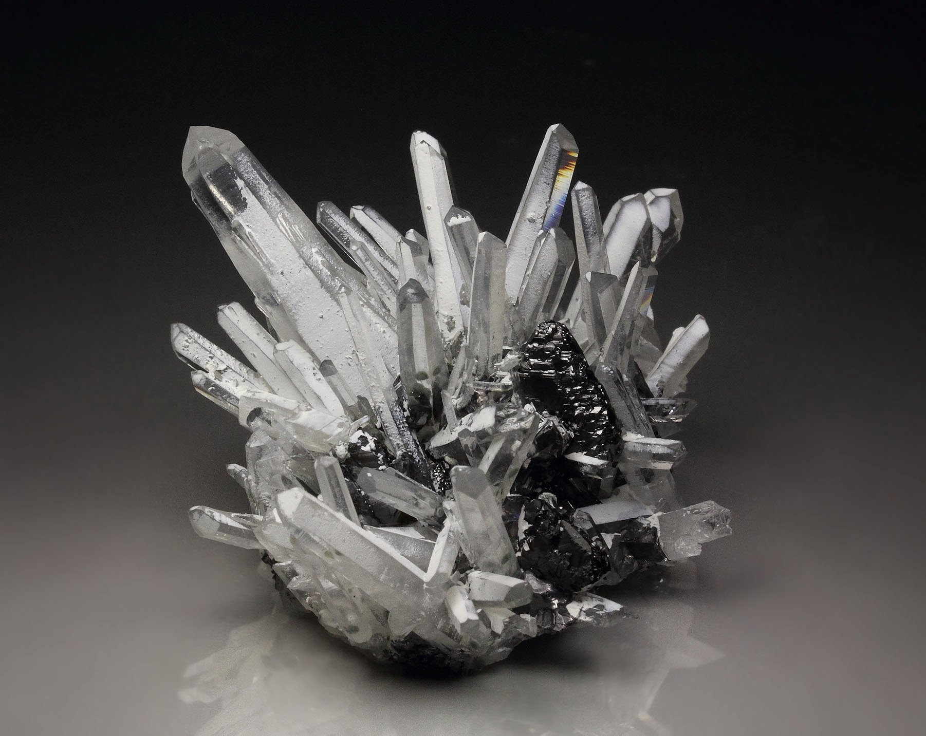 QUARTZ, SPHALERITE