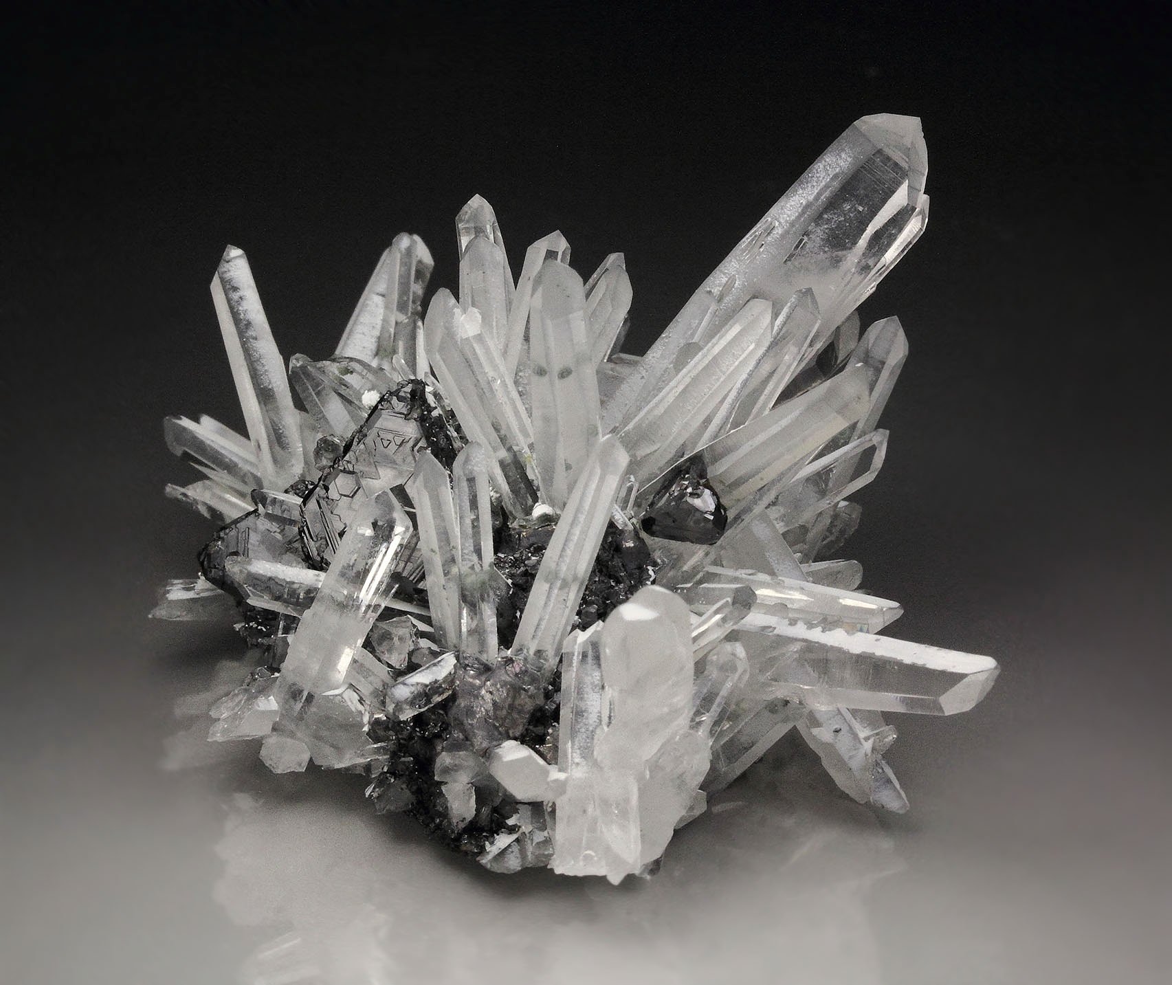 QUARTZ, SPHALERITE