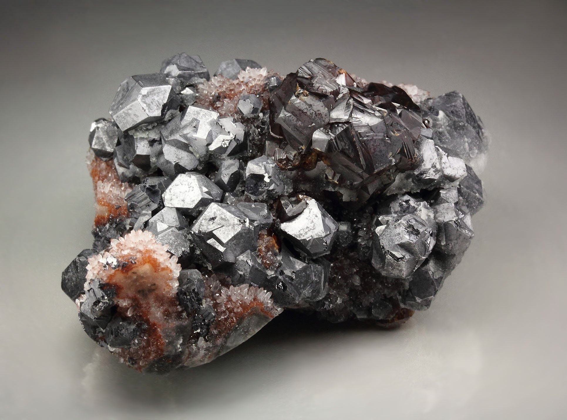 gemmy SPHALERITE, GALENA, QUARTZ