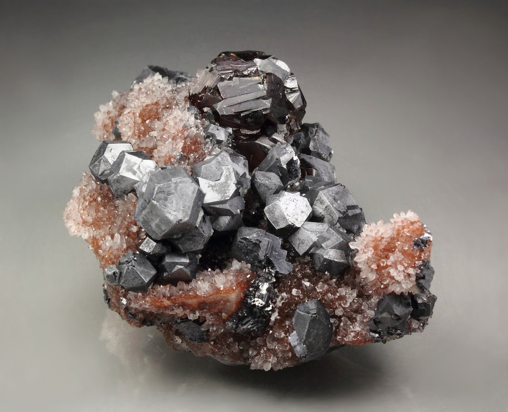 gemmy SPHALERITE, GALENA, QUARTZ