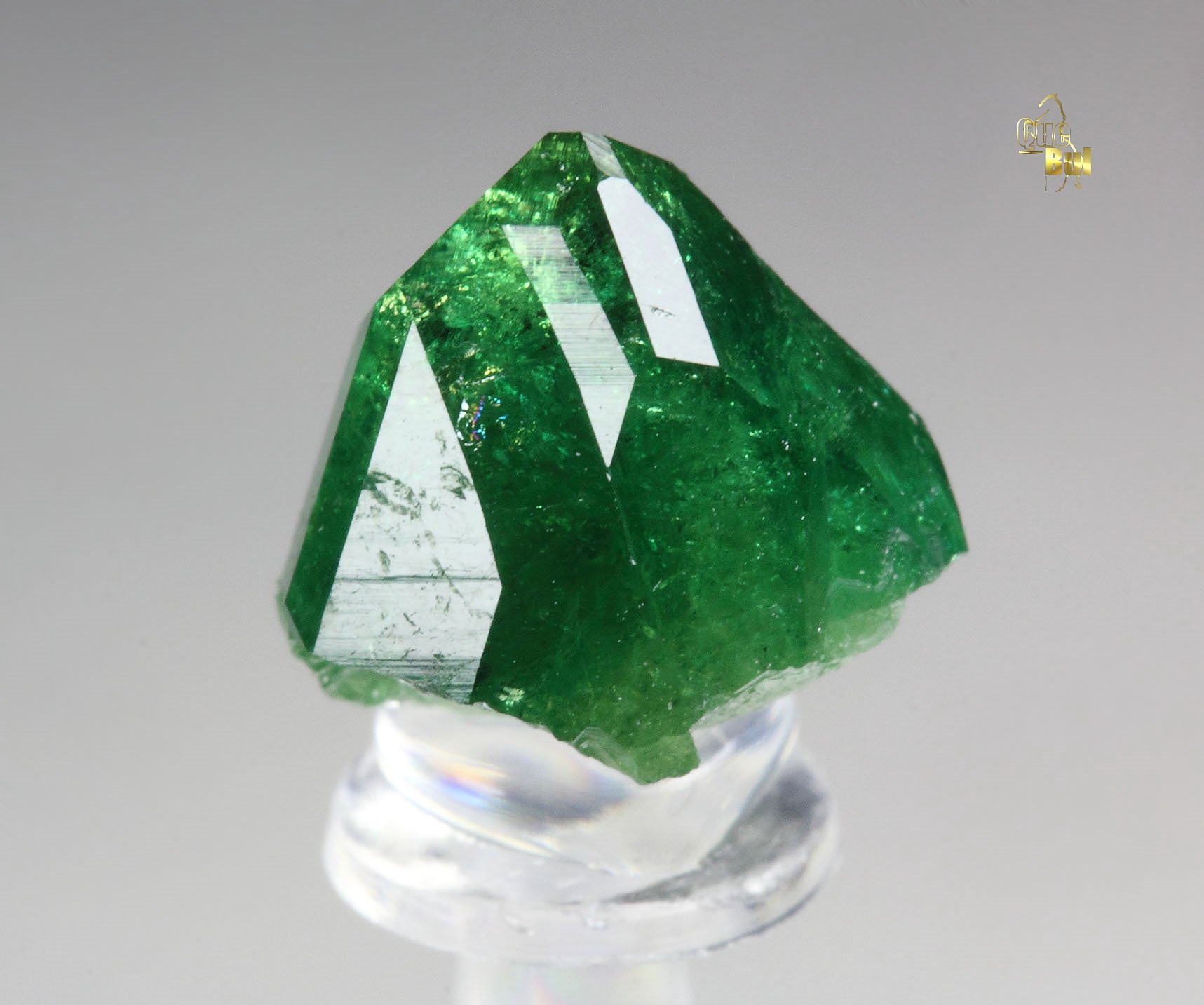 gem VESUVIANITE var. CHROMIAN