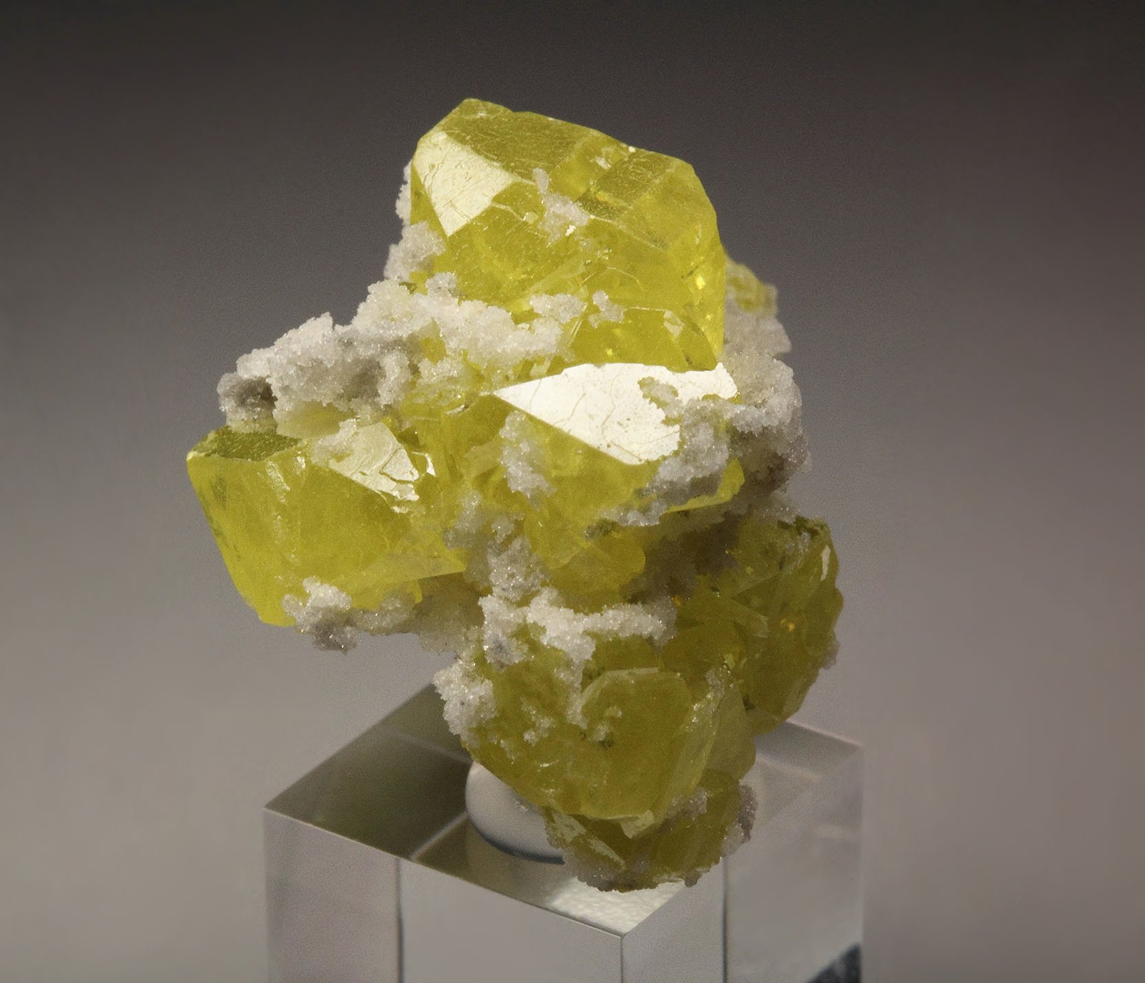 SULPHUR, ARAGONITE