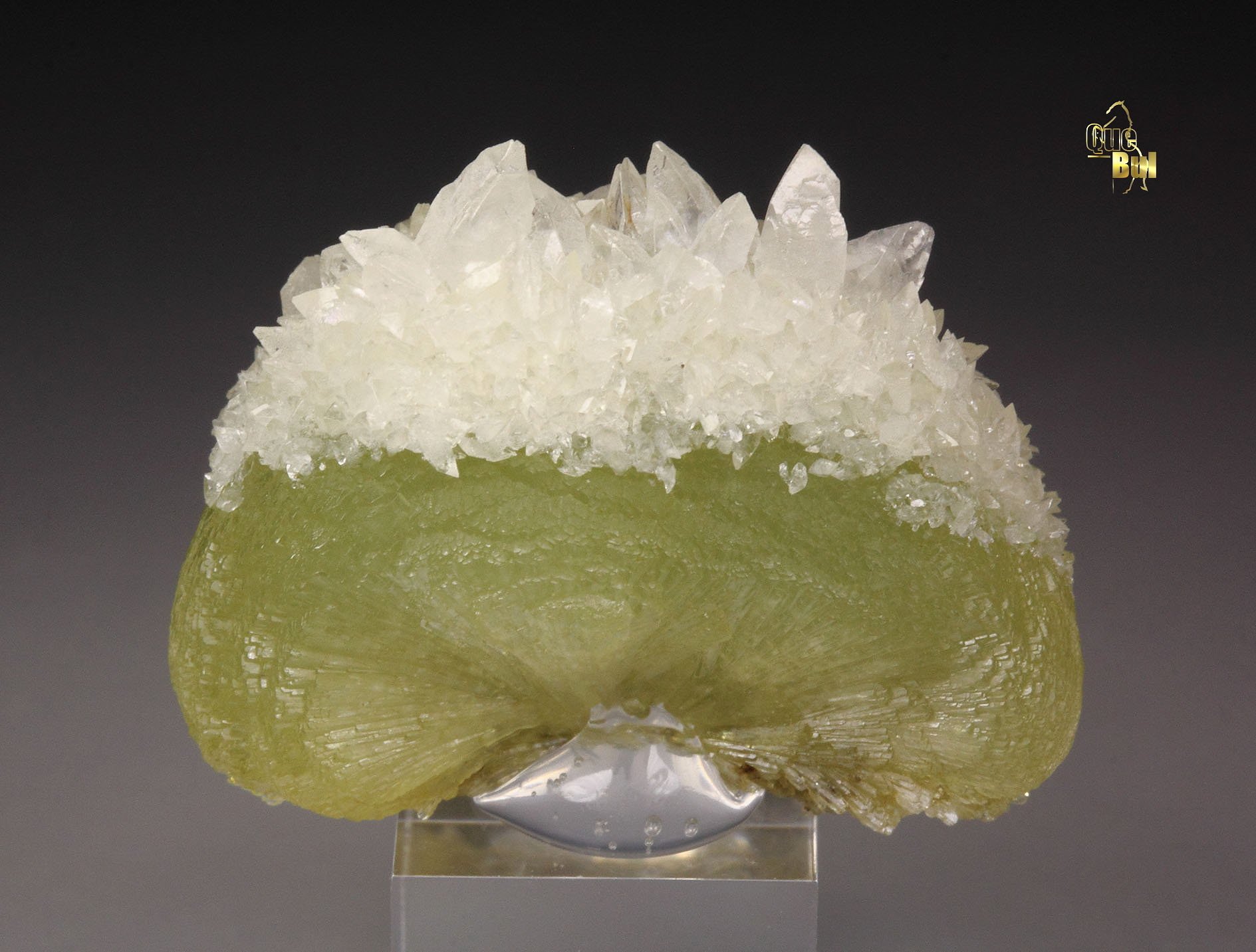 ADAMITE, CALCITE