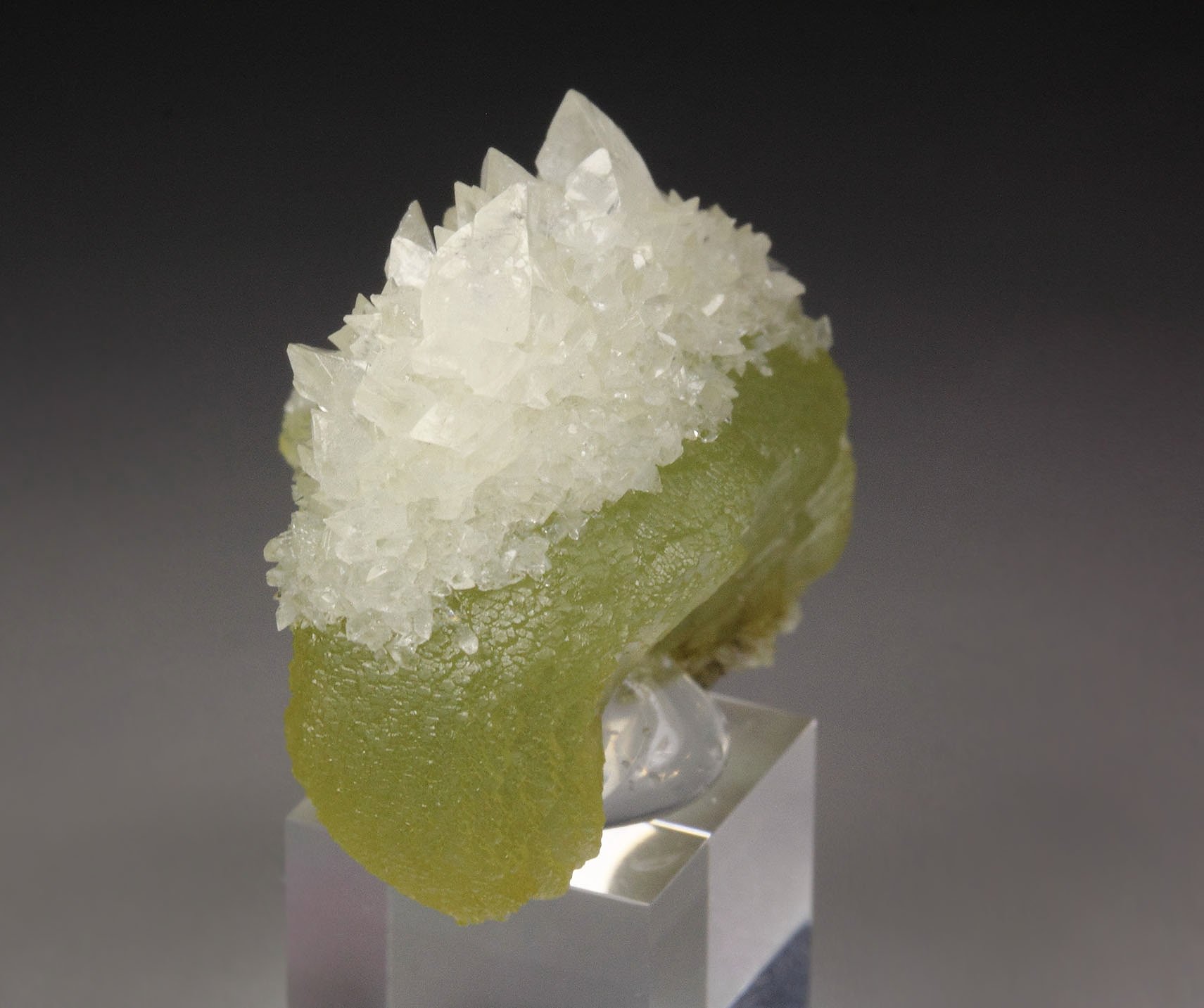 ADAMITE, CALCITE