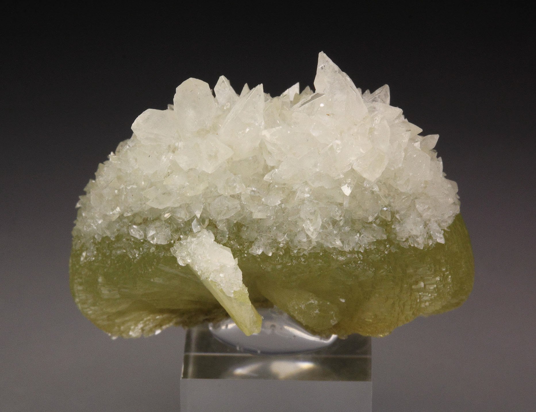 ADAMITE, CALCITE