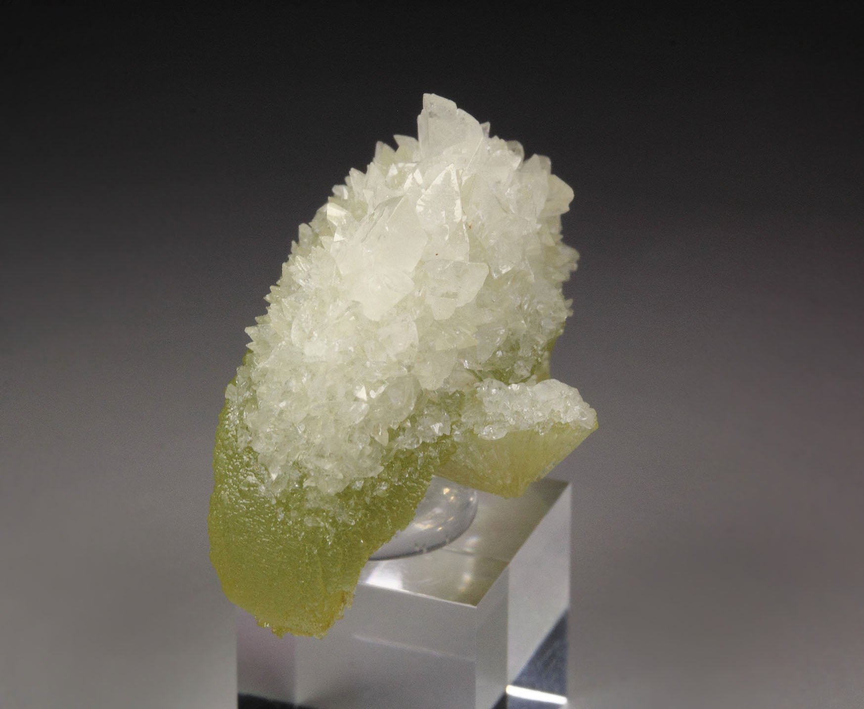 ADAMITE, CALCITE