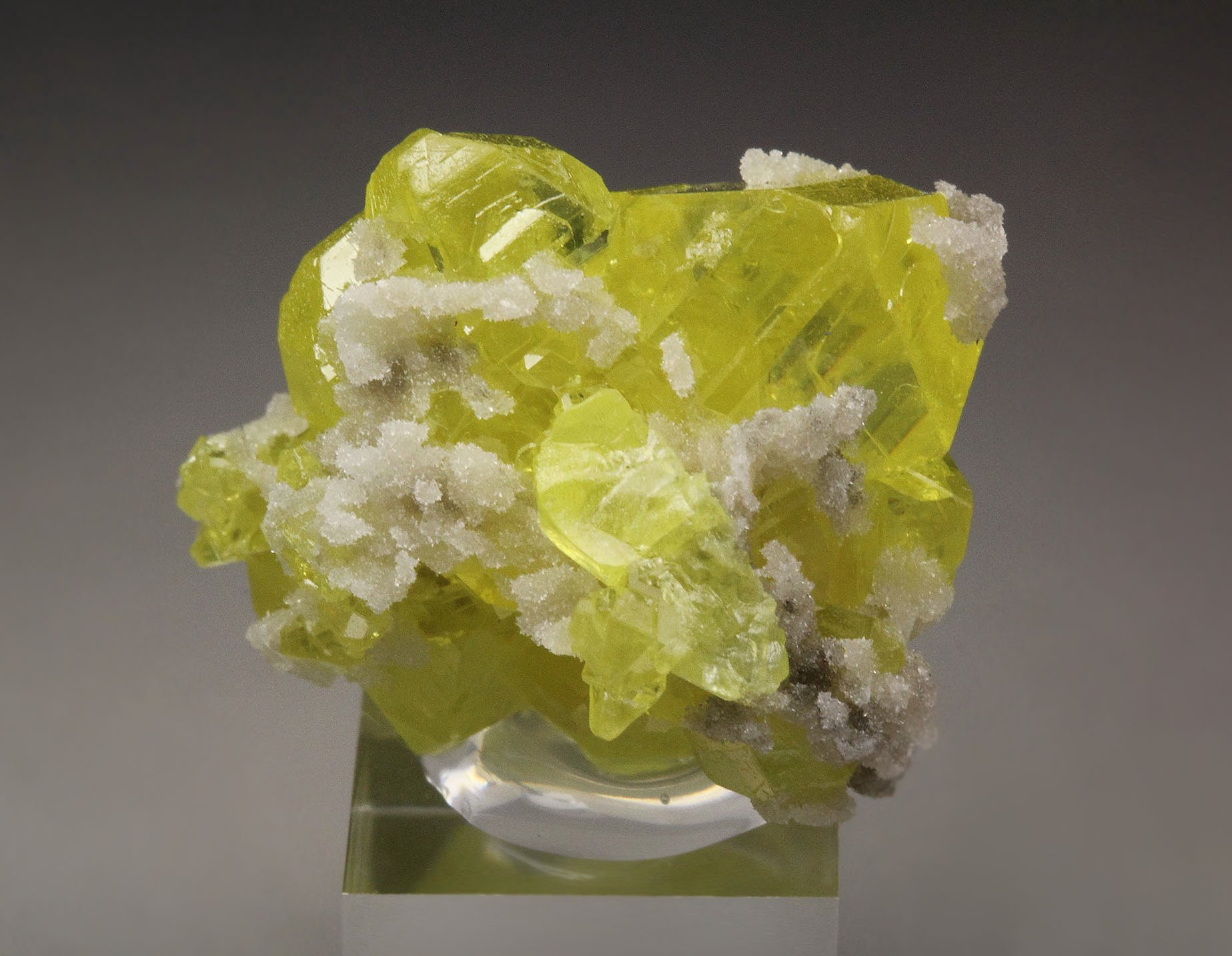 SULPHUR, ARAGONITE