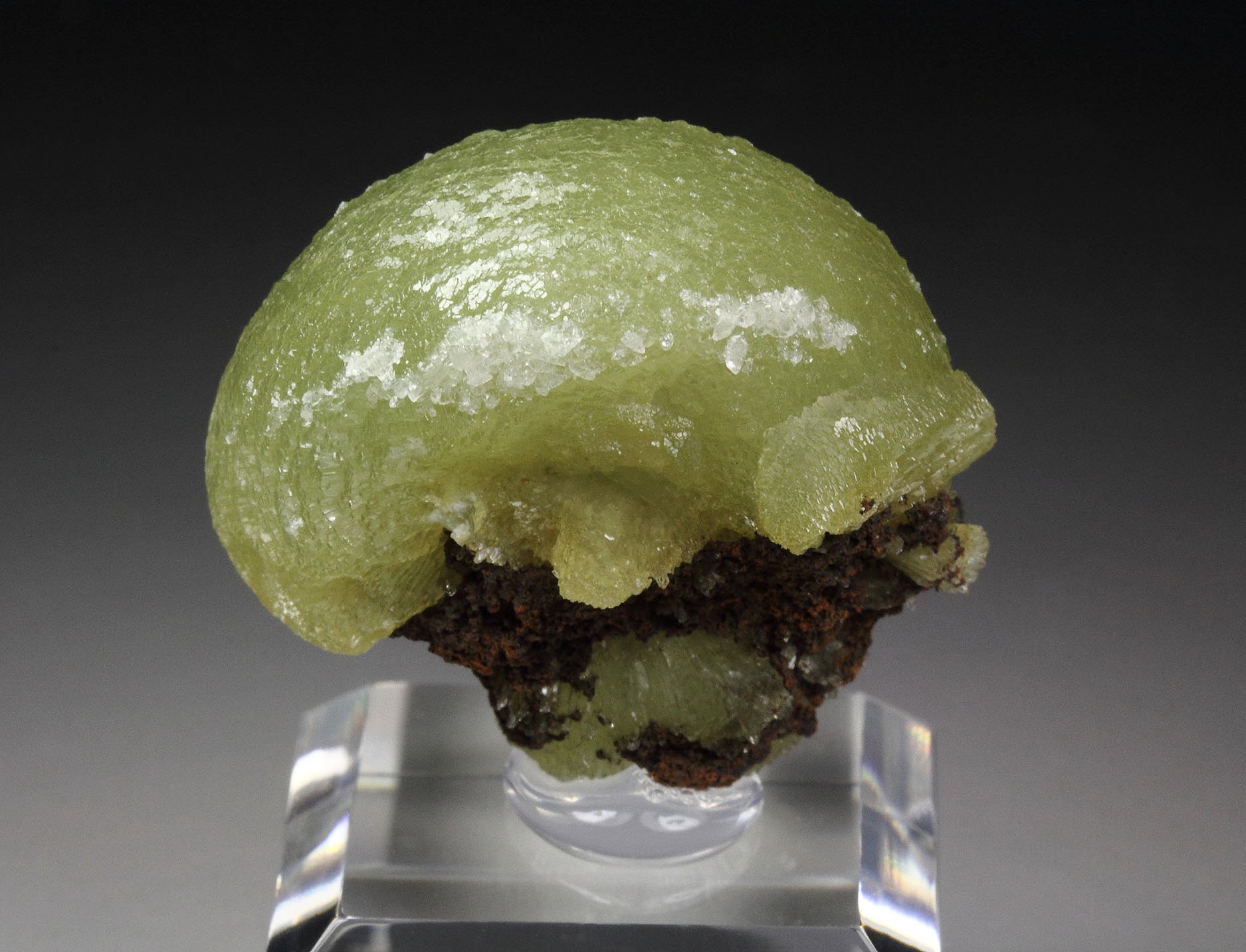 ADAMITE, CALCITE