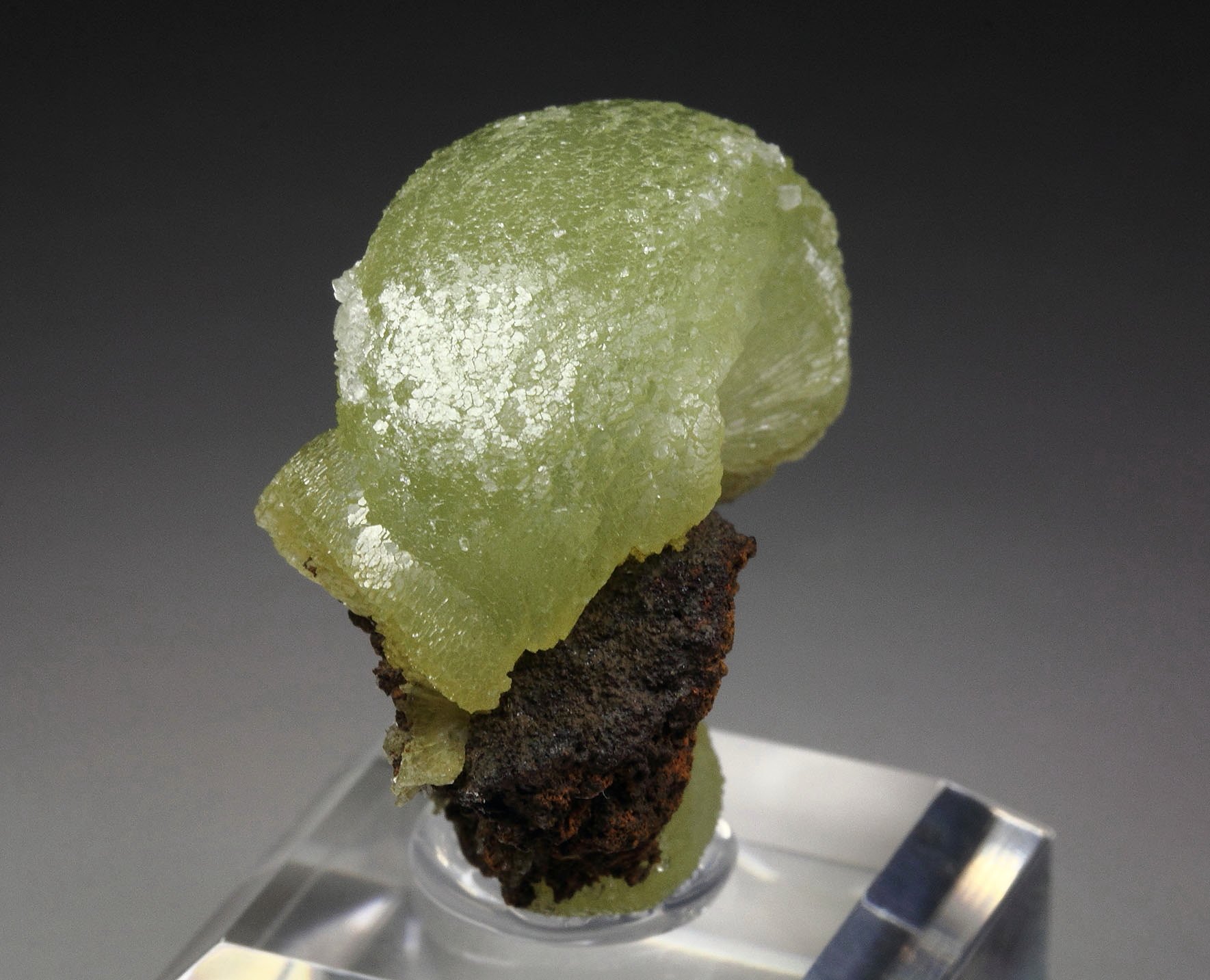 ADAMITE, CALCITE