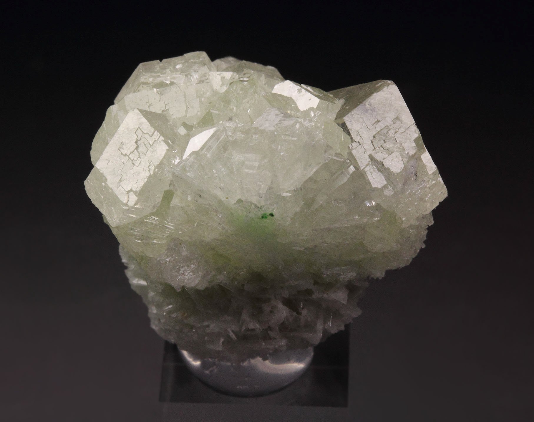 colorless gem GARNET var. GROSSULAR, DIOPSIDE