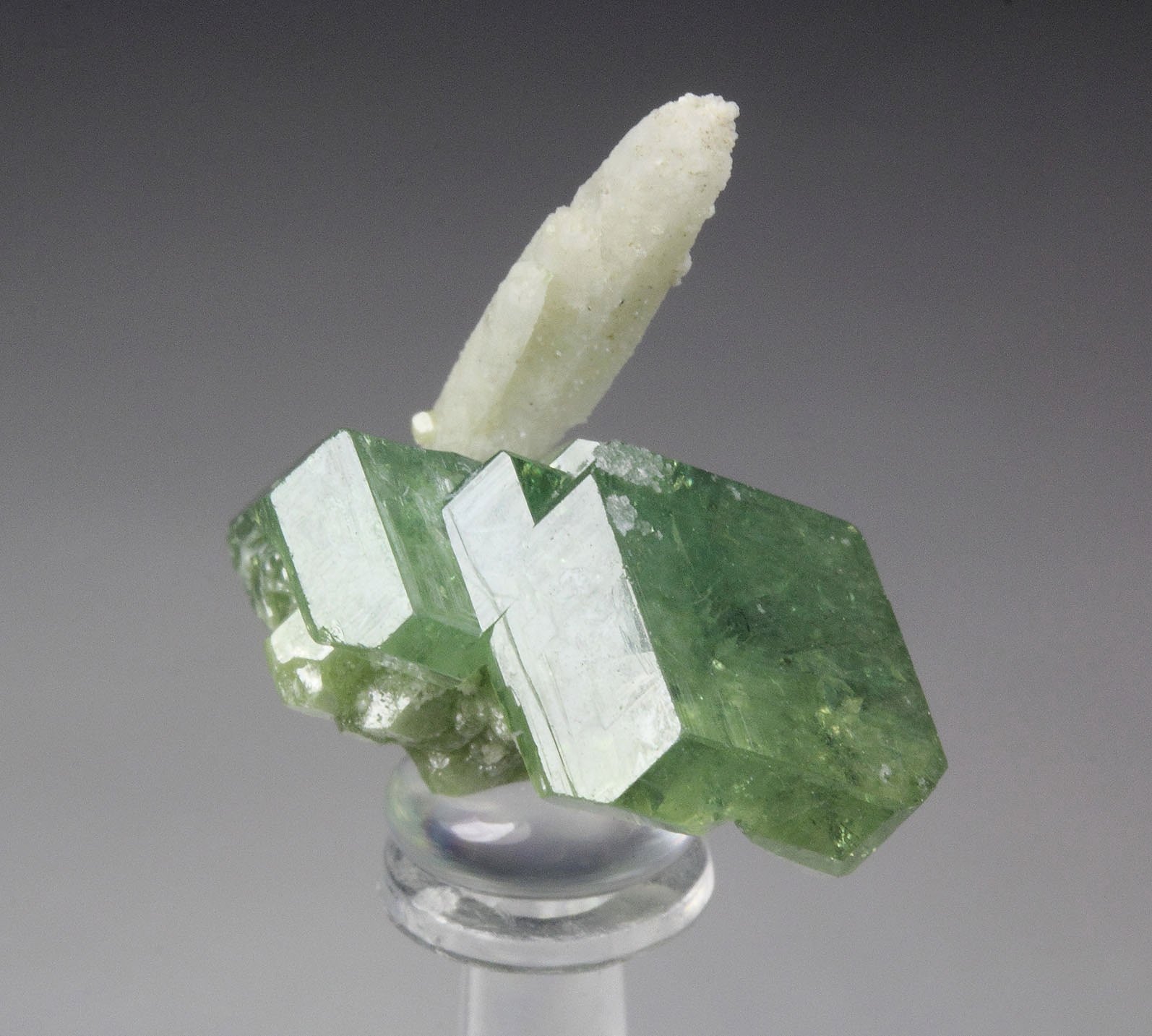 gem GARNET var. ANDRADITE var. DEMANTOID, QUARTZ