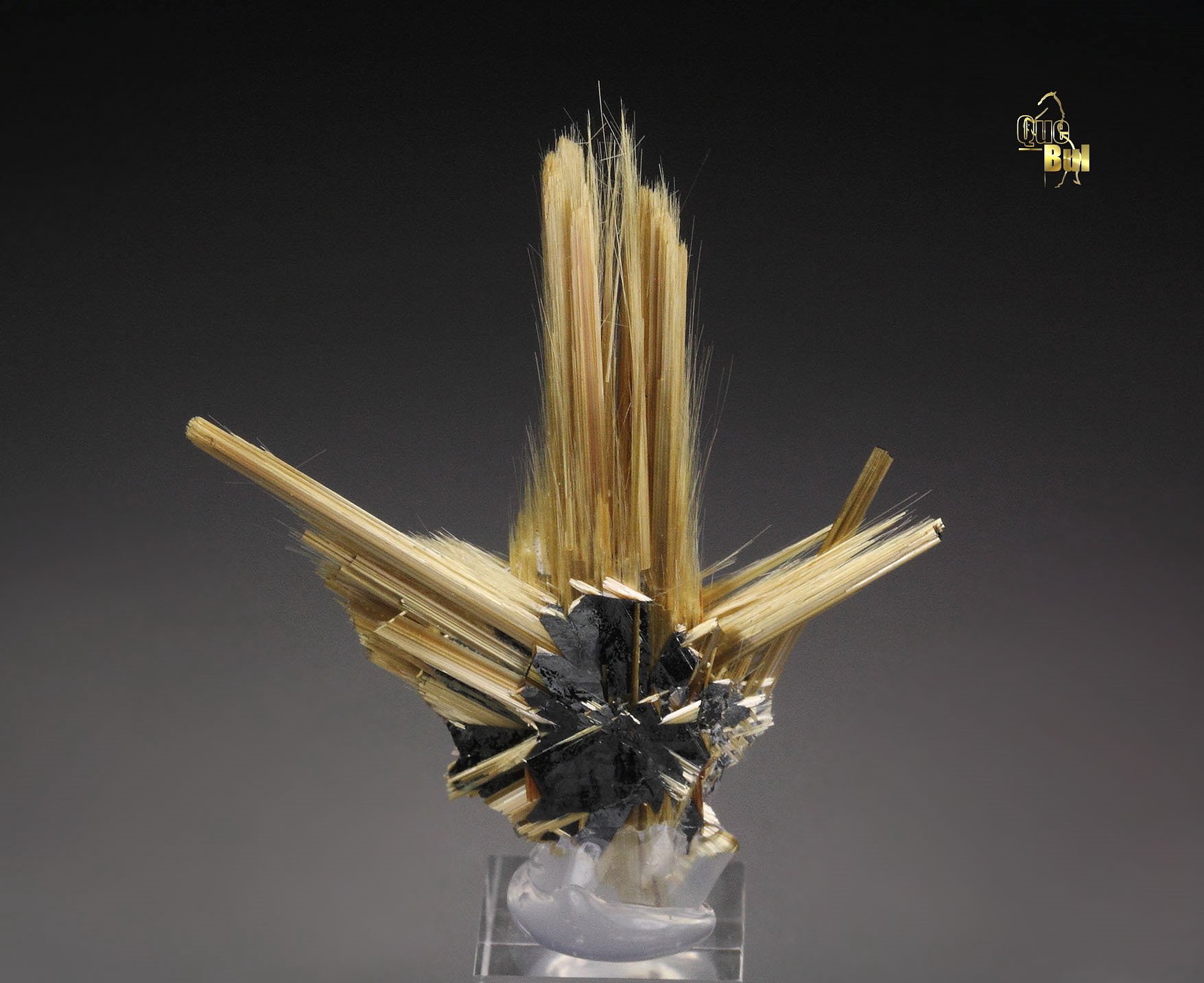 RUTILE, HEMATITE